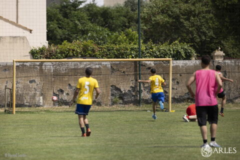 Image captée lors de la finale du Football Club Challenge en juin 2025. Photo : Florent Gardin / Ville d'Arles.