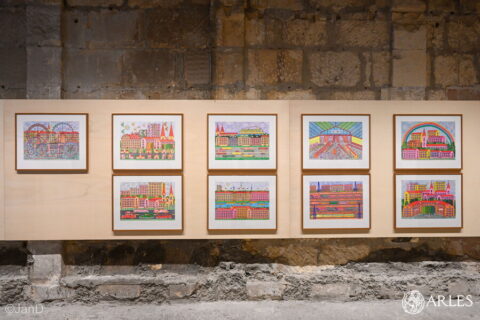 Exposition d'art brut à Croisière durant la 4ème édition du Festival du Dessin du 18 avril au 17 mai 2026. Photo : Jan Dyver / Ville d'Arles