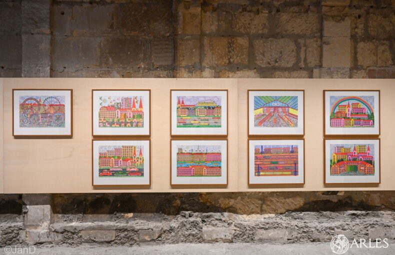 Exposition d'art brut à Croisière durant la 4ème édition du Festival du Dessin du 18 avril au 17 mai 2026. Photo : Jan Dyver / Ville d'Arles